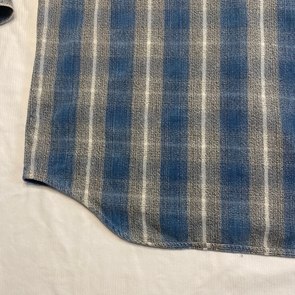 Levi’s Vintage Denim Plaid Shirt - Picture 14 of 16